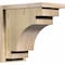 Ekena Millwork Mediterranean Rough Sawn Corbel w/Backplate, Douglas Fir, 8"W x 14"D x 14"H COR08X14X14MED01RDF - alternate 1